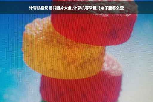 计算机登记证书图片大全,计算机等级证书电子版怎么查