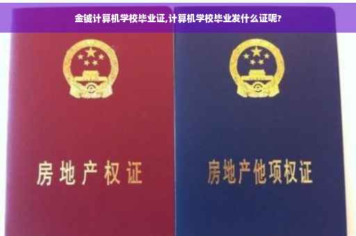金铖计算机学校毕业证,计算机学校毕业发什么证呢?
