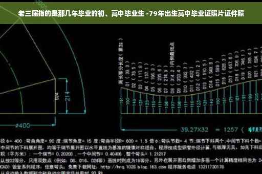 老三届指的是那几年毕业的初、高中毕业生 -79年出生高中毕业证照片证件照