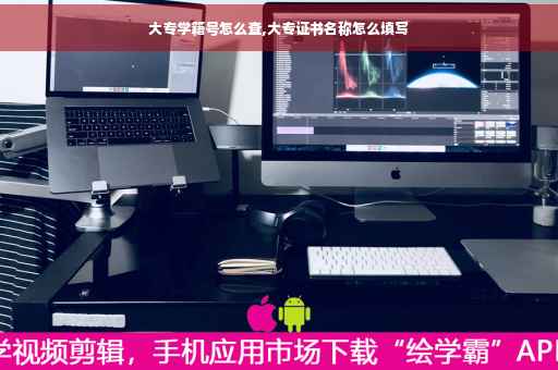 大专学籍号怎么查,大专证书名称怎么填写