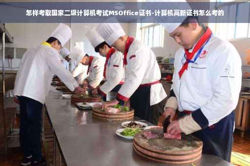 怎样考取国家二级计算机考试MSOffice证书-计算机高新证书怎么考的