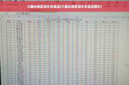 六盘水地区高中毕业证(六盘水地区高中毕业证图片)