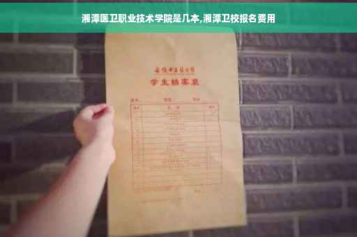 湘潭医卫职业技术学院是几本,湘潭卫校报名费用