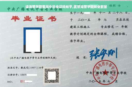 读海警学院要高中毕业证吗知乎,武警海警学院就业前景