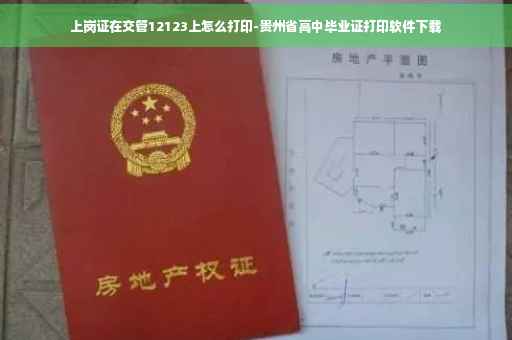 上岗证在交管12123上怎么打印-贵州省高中毕业证打印软件下载