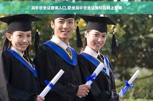 高中毕业证查询入口,职业高中毕业证如何在网上查询