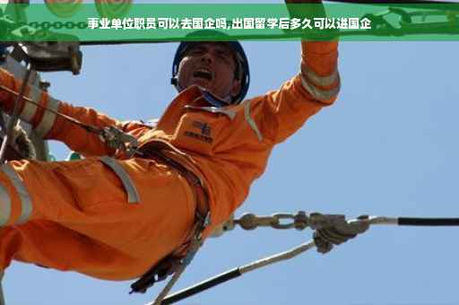 事业单位职员可以去国企吗,出国留学后多久可以进国企