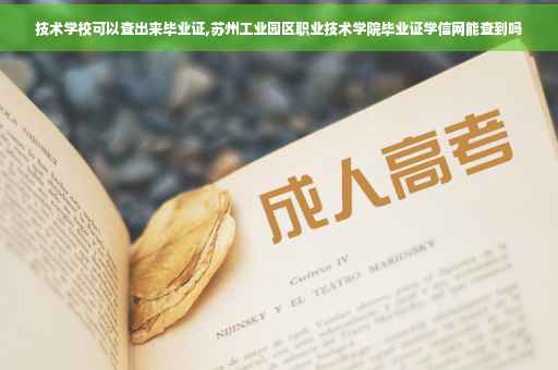 技术学校可以查出来毕业证,苏州工业园区职业技术学院毕业证学信网能查到吗