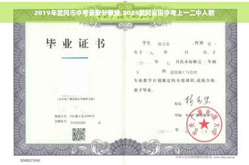 2019年武冈市中考录取分数线,2023武冈富田中考上一二中人数