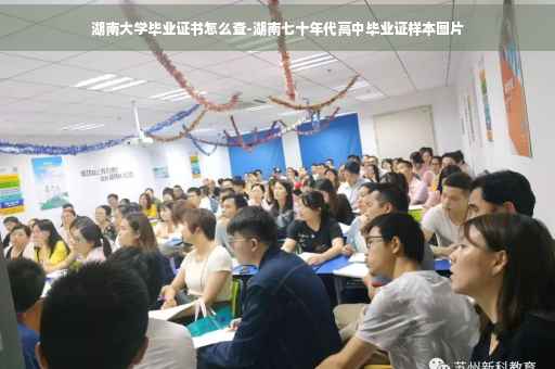 湖南大学毕业证书怎么查-湖南七十年代高中毕业证样本图片