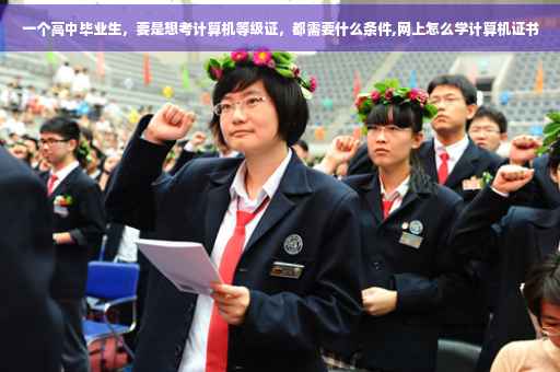 一个高中毕业生，要是想考计算机等级证，都需要什么条件,网上怎么学计算机证书
