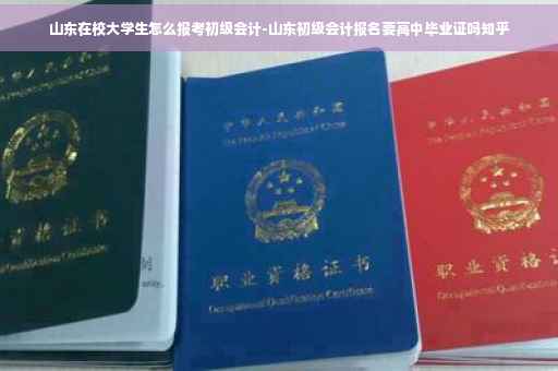 山东在校大学生怎么报考初级会计-山东初级会计报名要高中毕业证吗知乎