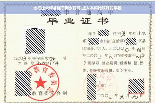 太行山大峡谷属于南太行吗,成人本科比较好的学校