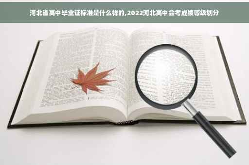 河北省高中毕业证标准是什么样的,2022河北高中会考成绩等级划分