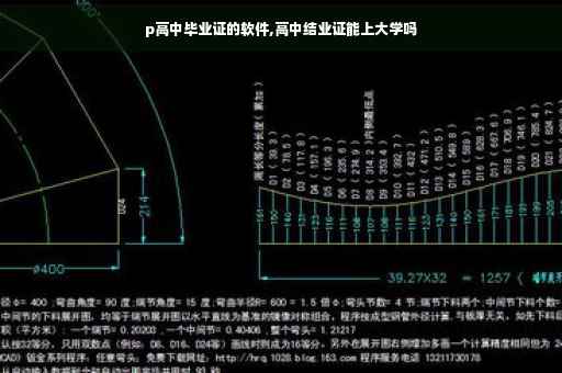p高中毕业证的软件,高中结业证能上大学吗
