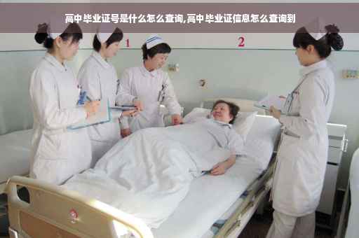 高中毕业证号是什么怎么查询,高中毕业证信息怎么查询到