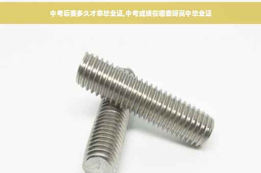 中考后要多久才拿毕业证,中考成绩在哪查呀高中毕业证