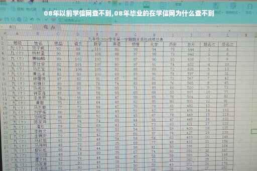 08年以前学信网查不到,08年毕业的在学信网为什么查不到