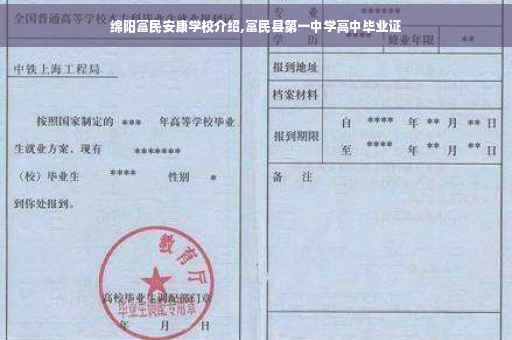 绵阳富民安康学校介绍,富民县第一中学高中毕业证