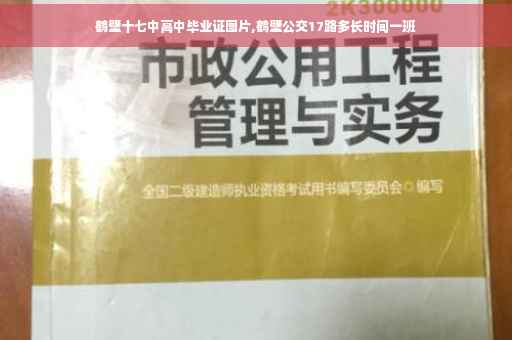 鹤壁十七中高中毕业证图片,鹤壁公交17路多长时间一班
