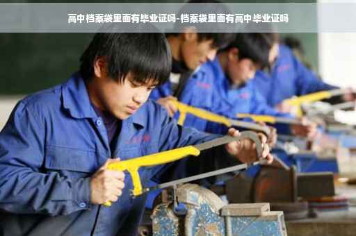 高中档案袋里面有毕业证吗-档案袋里面有高中毕业证吗