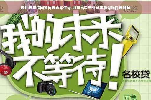 四川省学信网如何查看考生号-四川高中毕业证学籍号吗能查到吗