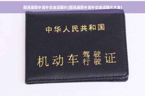 阳高县四中高中毕业证图片(阳高县四中高中毕业证图片大全)