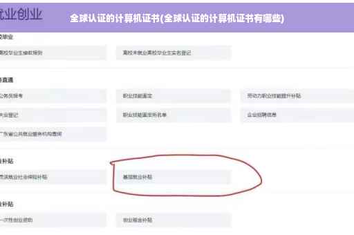 全球认证的计算机证书(全球认证的计算机证书有哪些)