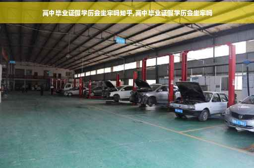 高中毕业证假学历会坐牢吗知乎,高中毕业证假学历会坐牢吗