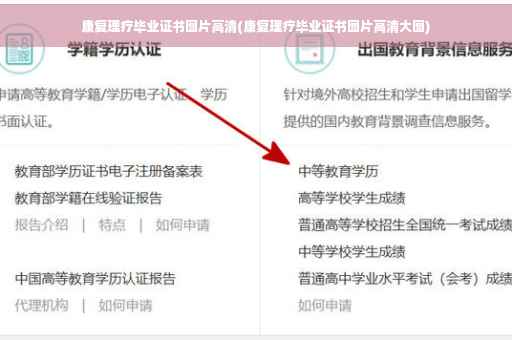 康复理疗毕业证书图片高清(康复理疗毕业证书图片高清大图)