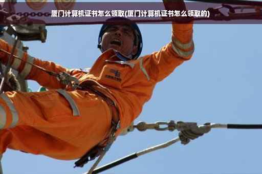 厦门计算机证书怎么领取(厦门计算机证书怎么领取的)