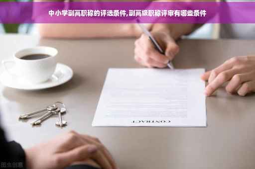 中小学副高职称的评选条件,副高级职称评审有哪些条件