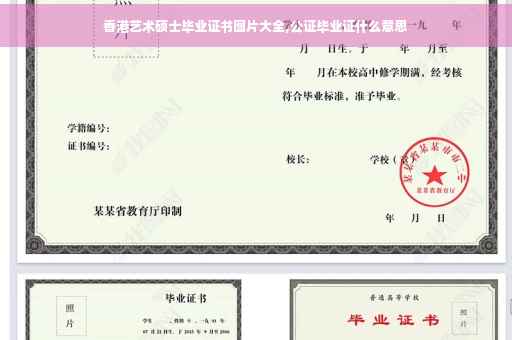 香港艺术硕士毕业证书图片大全,公证毕业证什么意思