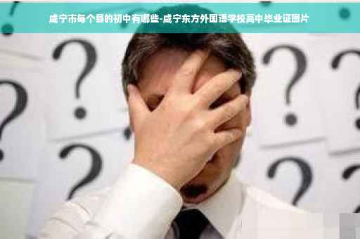 咸宁市每个县的初中有哪些-咸宁东方外国语学校高中毕业证图片