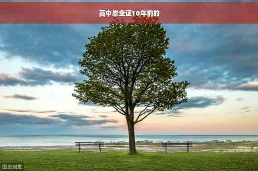 高中毕业证10年前的