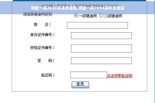 项城一高2020年高考成绩,项城一高1994高中毕业证