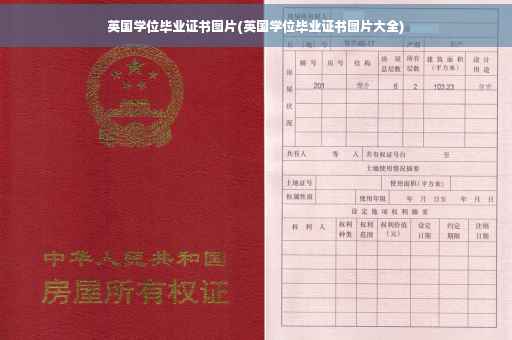 英国学位毕业证书图片(英国学位毕业证书图片大全)