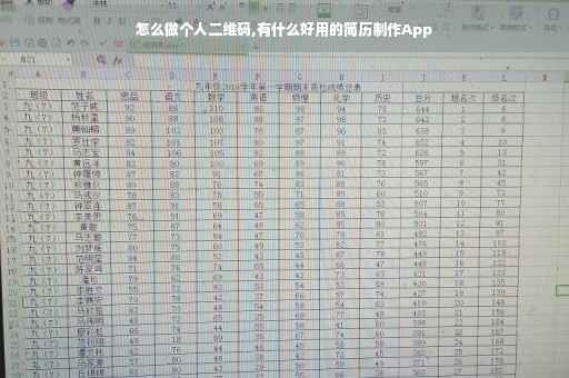 怎么做个人二维码,有什么好用的简历制作App