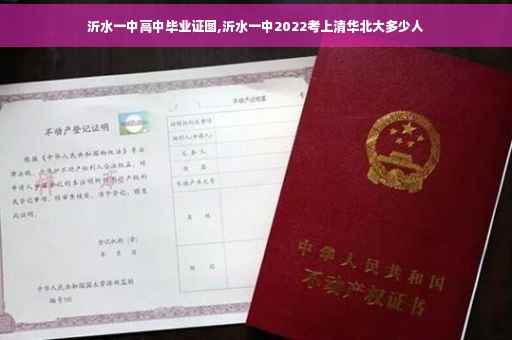 沂水一中高中毕业证图,沂水一中2022考上清华北大多少人