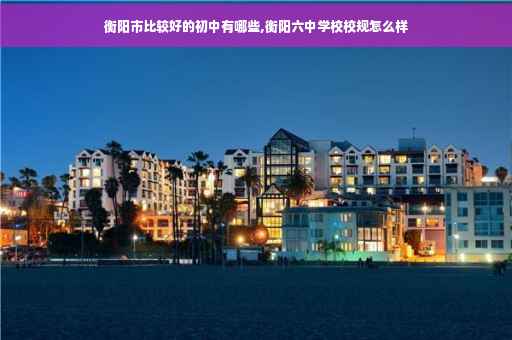 衡阳市比较好的初中有哪些,衡阳六中学校校规怎么样