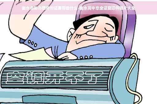 衡水自助办理身份证要带些什么-衡水高中毕业证复印件图片大全