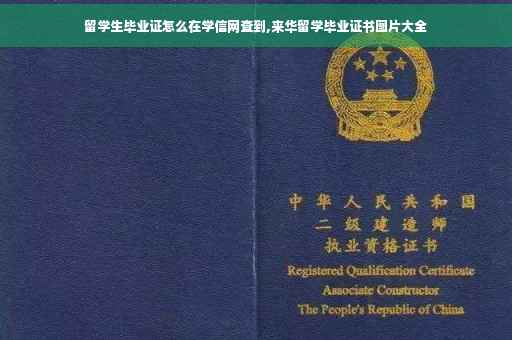 留学生毕业证怎么在学信网查到,来华留学毕业证书图片大全