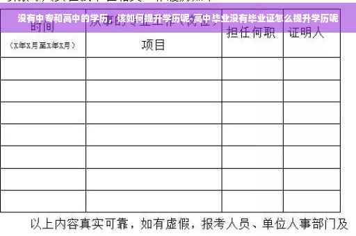 没有中专和高中的学历,该如何提升学历呢-高中毕业没有毕业证怎么提升学历呢 没有中专和高中的学历,该如何提升学历呢-高中毕业没有毕业证怎么提升学历呢