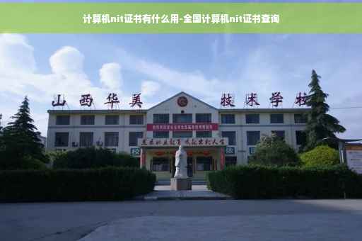 计算机nit证书有什么用-全国计算机nit证书查询