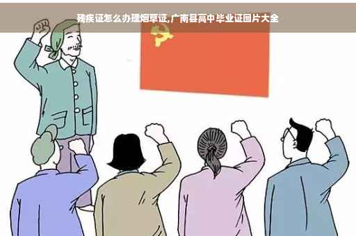残疾证怎么办理烟草证,广南县高中毕业证图片大全