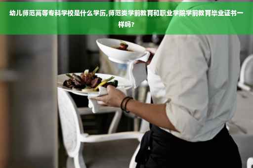 幼儿师范高等专科学校是什么学历,师范类学前教育和职业学院学前教育毕业证书一样吗?