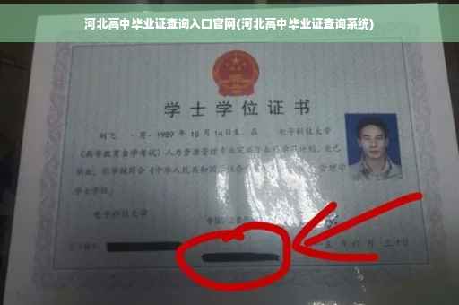 河北高中毕业证查询入口官网(河北高中毕业证查询系统)