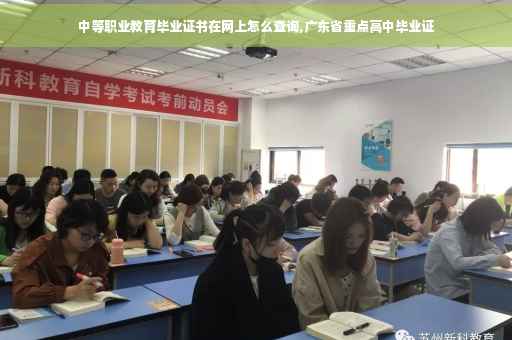 中等职业教育毕业证书在网上怎么查询,广东省重点高中毕业证