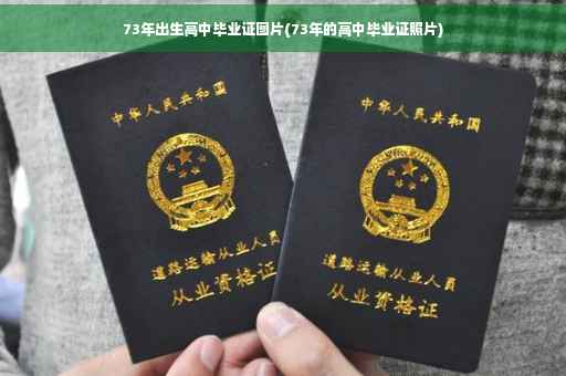 73年出生高中毕业证图片(73年的高中毕业证照片)