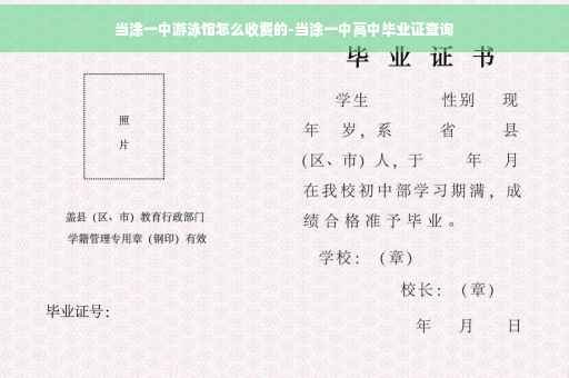 当涂一中游泳馆怎么收费的-当涂一中高中毕业证查询